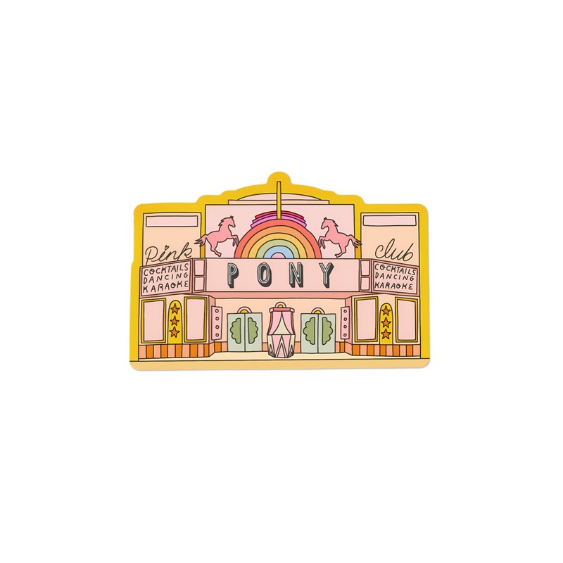 PINK PONY CLUB Chappell Roan Vinyl Sticker