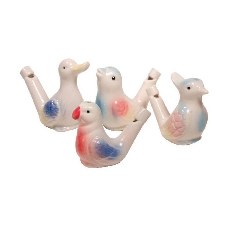Porcelain Bird Water Whistle