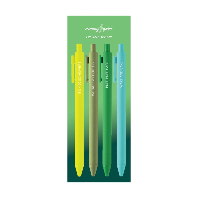 Pot Head Gel Pen Set