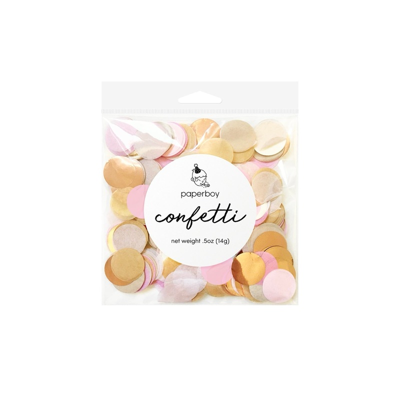 Rustic Blush Confetti