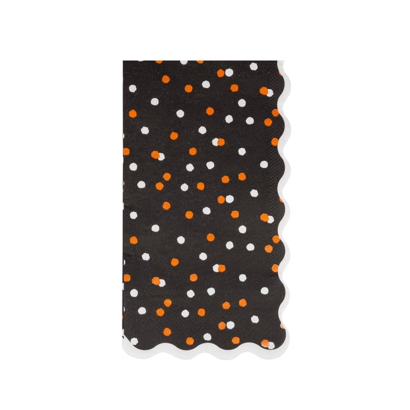 Tricks & Treats Polka Dot Dinner Napkins
