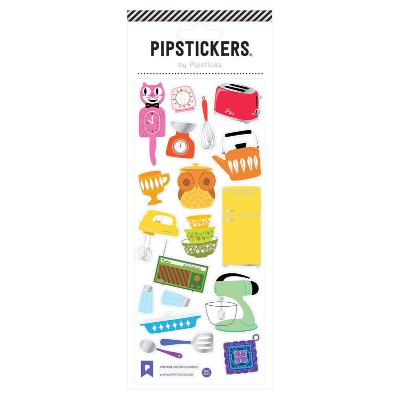 Vintage Color Classics Stickers