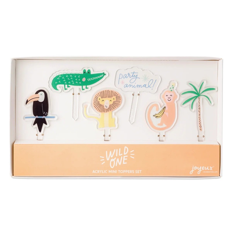 WILD ONE Acrylic Topper Set
