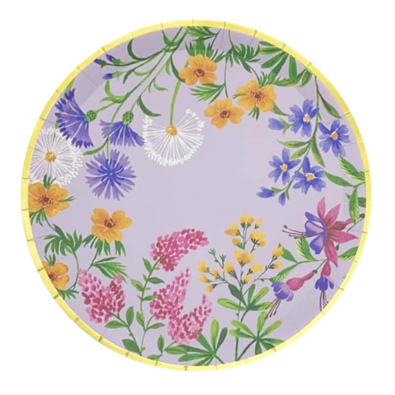 Wildflowers Large Plates 9.25"