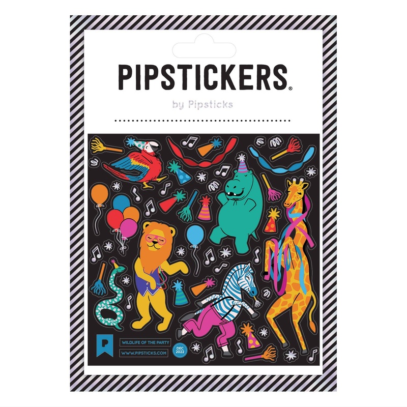 Wildlife Of The Party Stickers