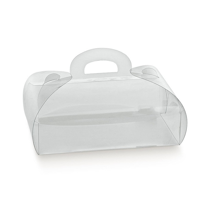 Box - Transparent - Tortina - 80X50X50mm