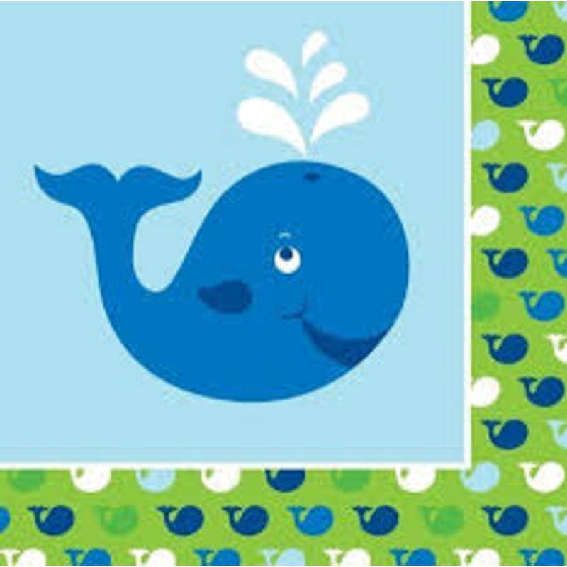Lunch Napkin Ocean Preppy Boy
