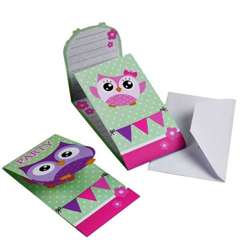 Owl Pal Invites
