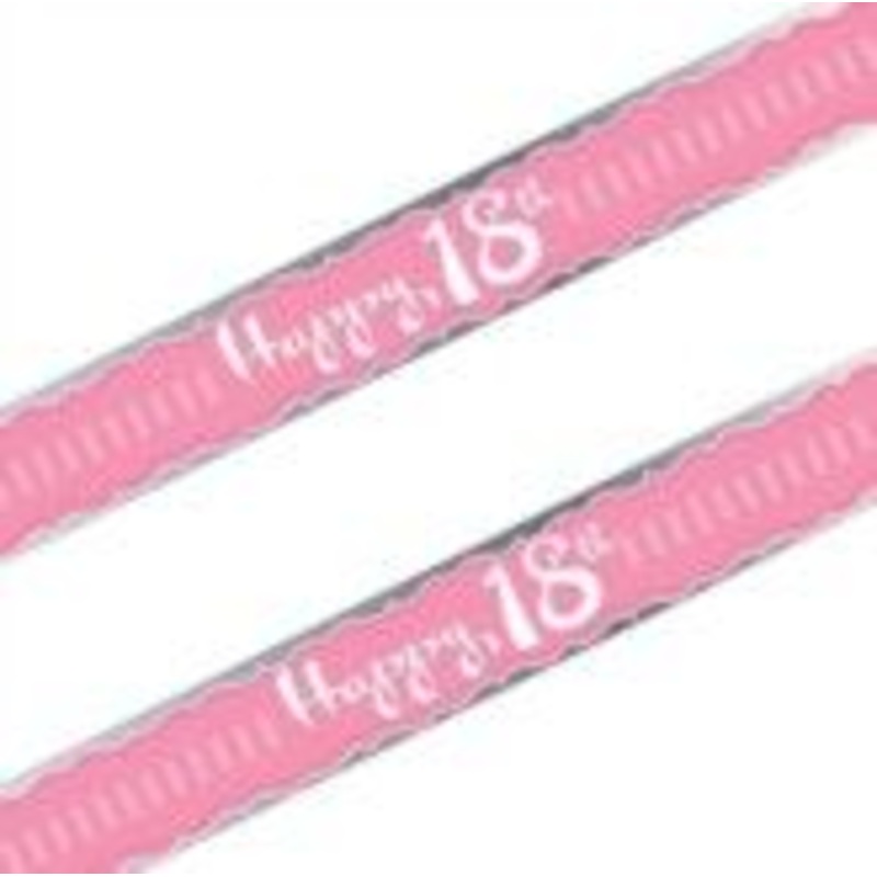 Perfectly Pink Sash Age 18