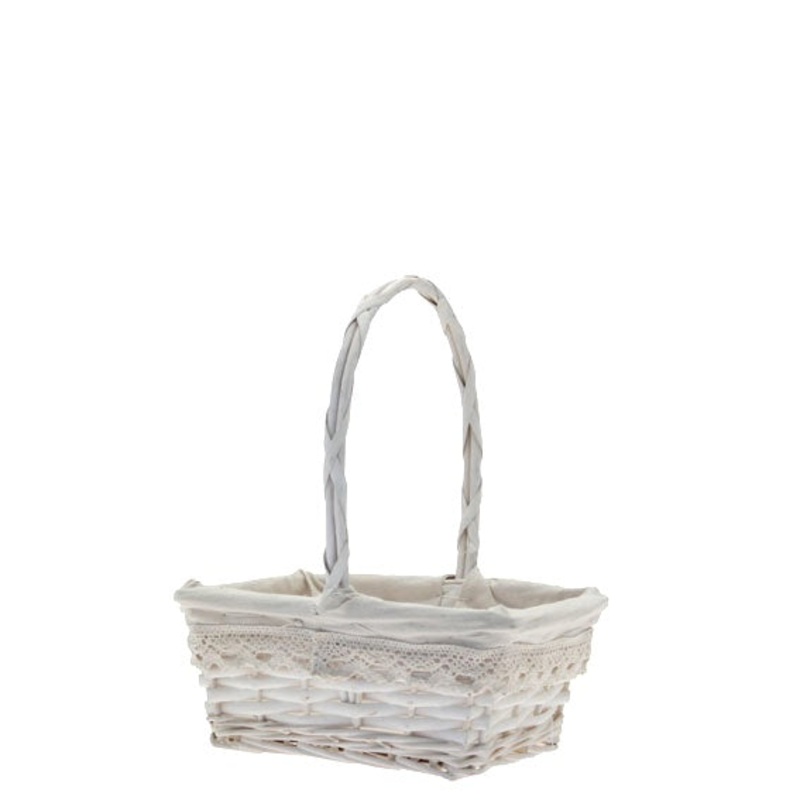 Rectangle Victoria Basket with Handle