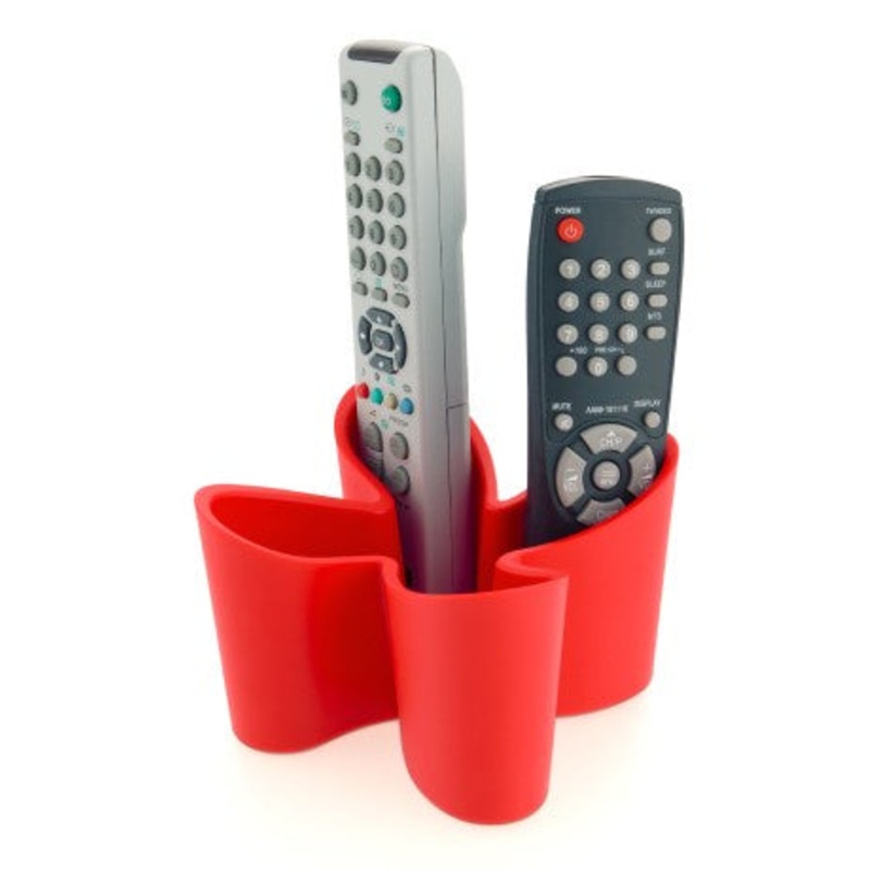 Remote Holder - Cozy Remote Control Tidy - Red