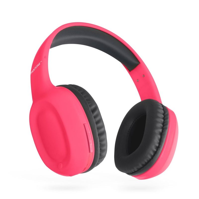 Bluetooth Headphones - Pantone - Pink