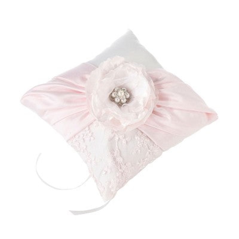 Blush Pink Ring Pillow