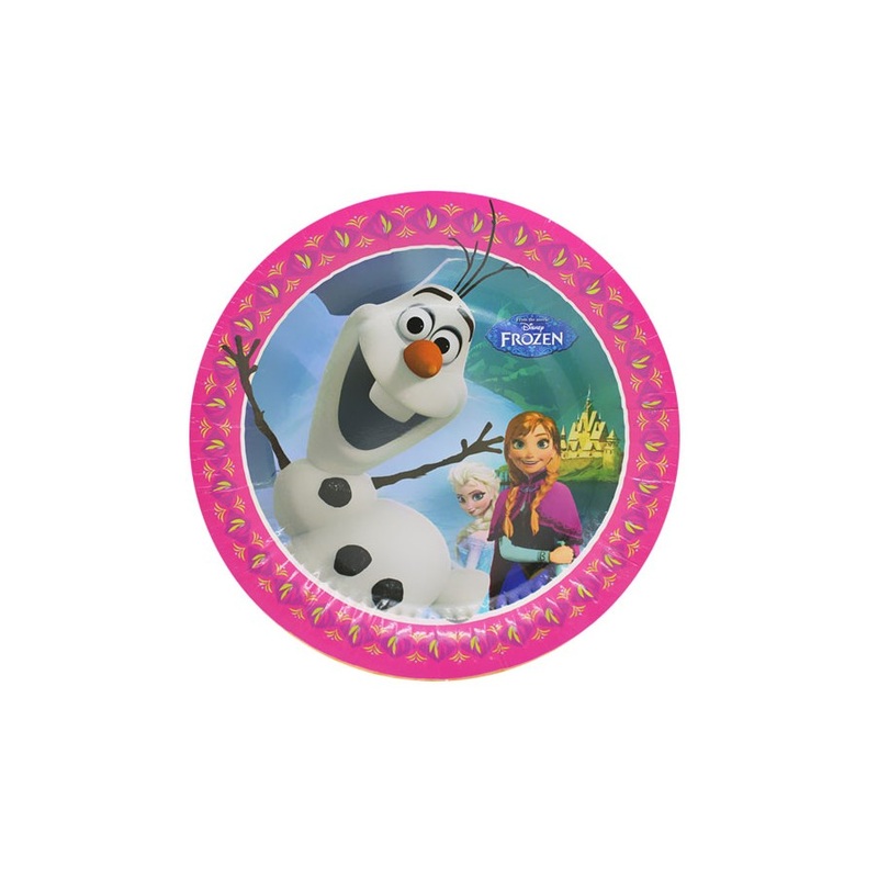 Disney Frozen Plates - 20cm Party Plates