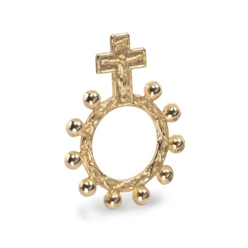 Gold Rosary Ring