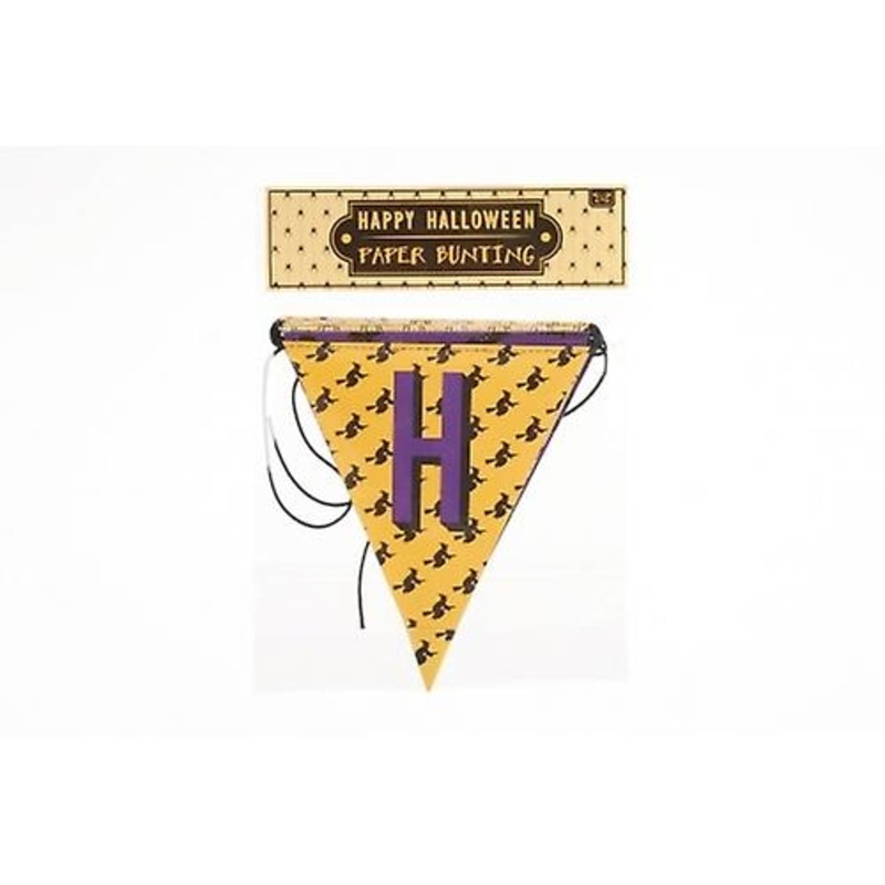 Happy Halloween Paper Bunting
