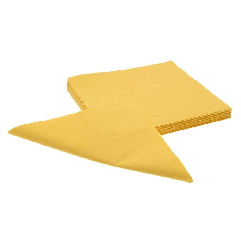 Lunch Napkins - Yellow - 20pk