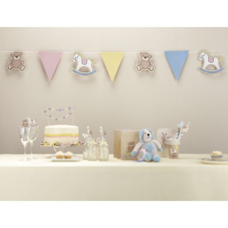 Rock a Bye Baby Party Supplies Paper Bunting