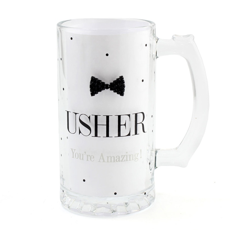 Tankard - Mad Dots Blk Tie Usher