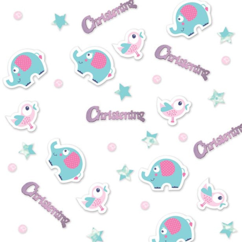 Christening Day Pink Confetti - 14g