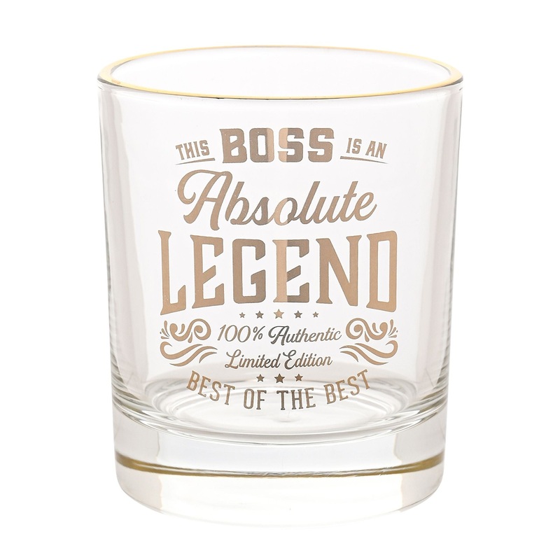 Legend Glass Tumbler - Boss