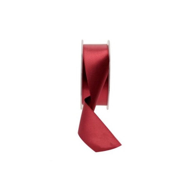 Satin Ribbon - 38mm - Burgundy