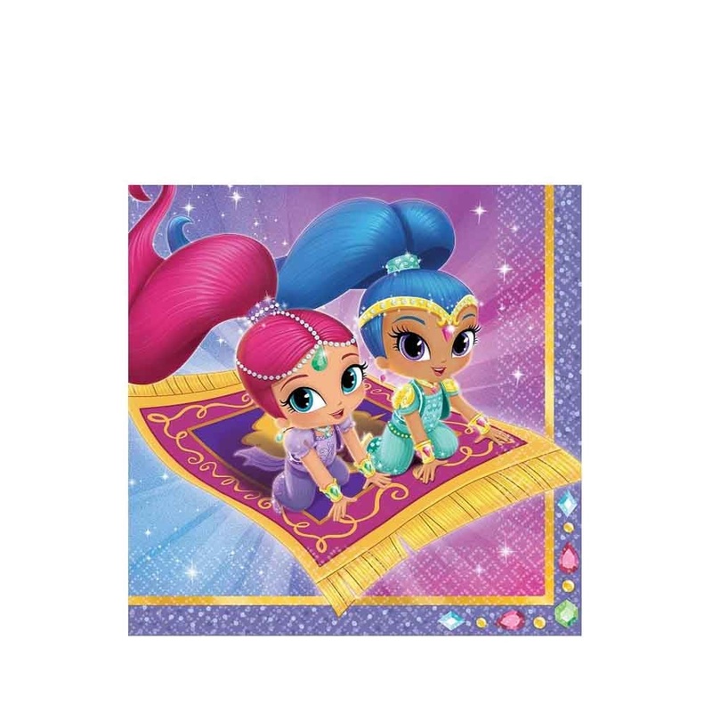 Shimmer & Shine Napkins - 33Cm