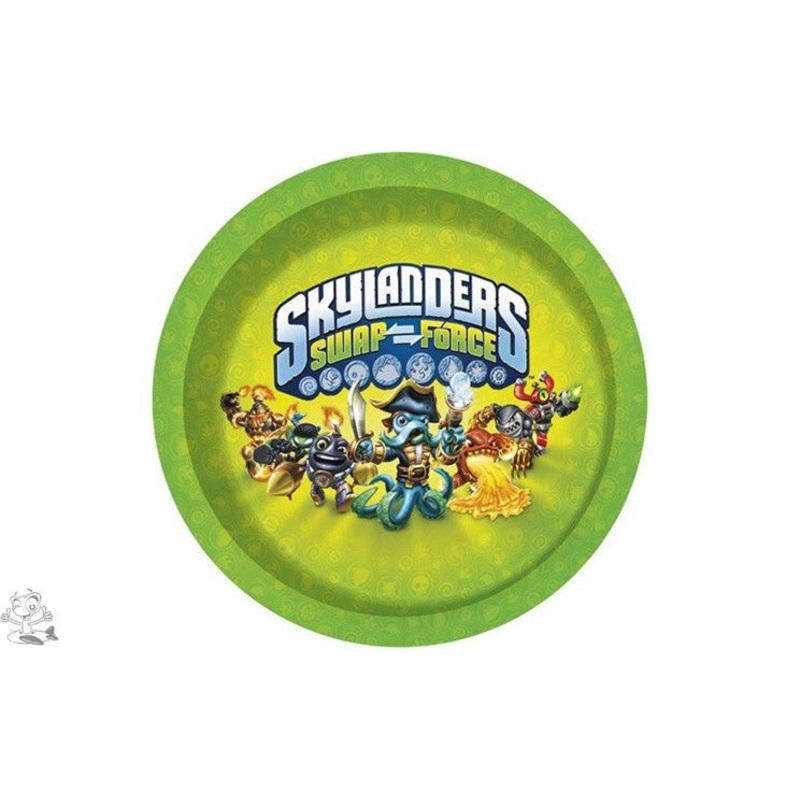 Skylanders Lunch Party Plates