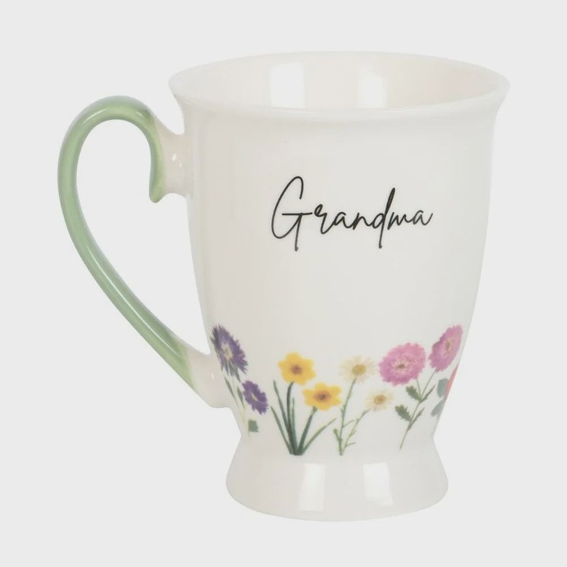 Wildflower Ceramic Mug - Grandma