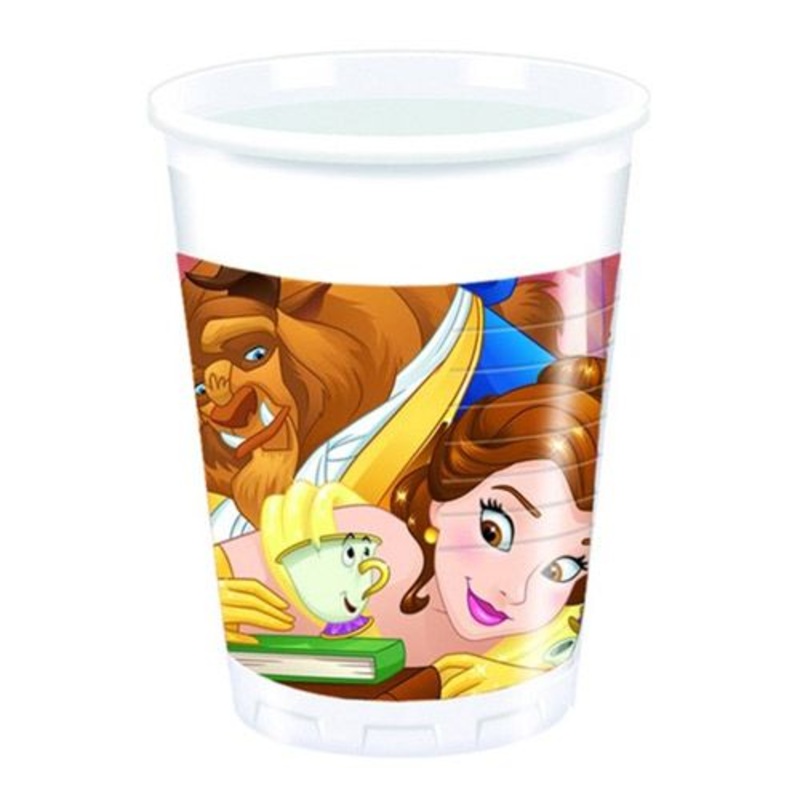 Beauty & The Beast Plastic Party Cups