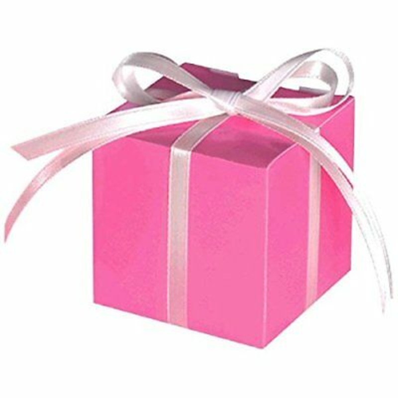 Box - Hot Pink - 50x50x50mm