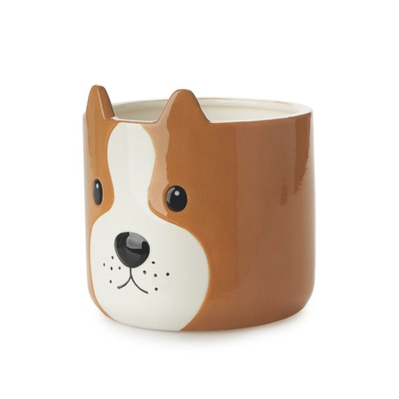 Flower Pot Woof brown