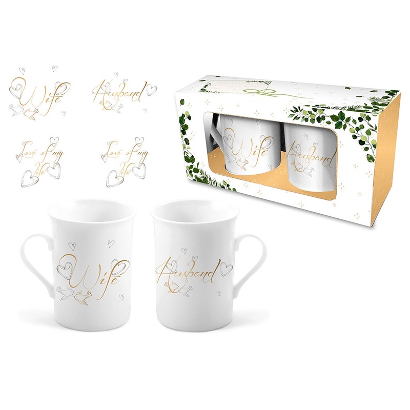 Husband and Wife Mug Set