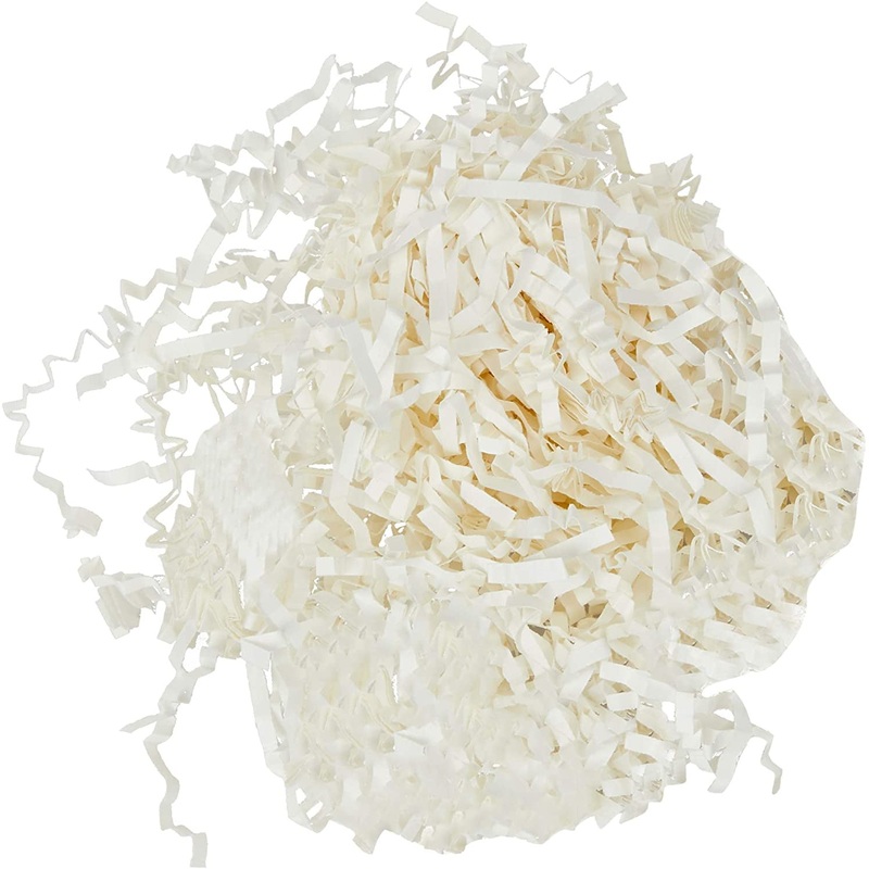 Shred Confetti bag 3mm - Ivory - 100g