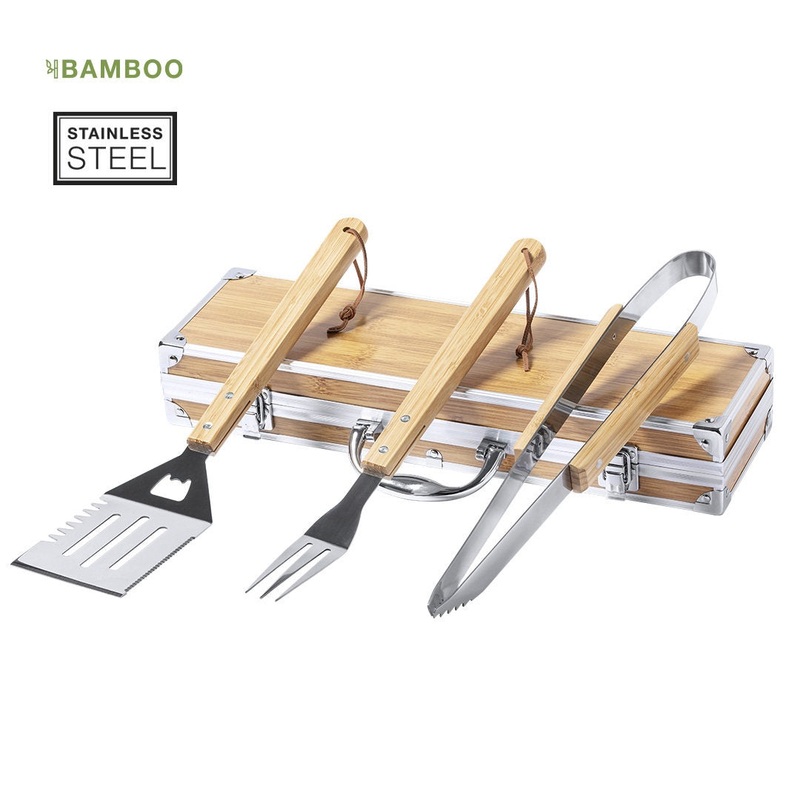 Bamboo Barbecue Set