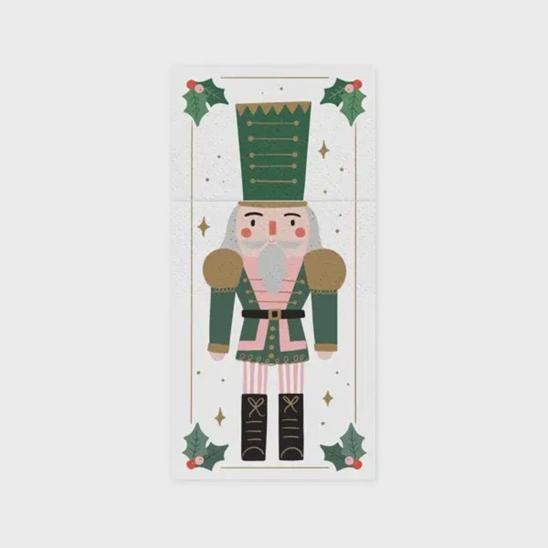 Cutlery bag Nutcracker, 10x20 cm, mix