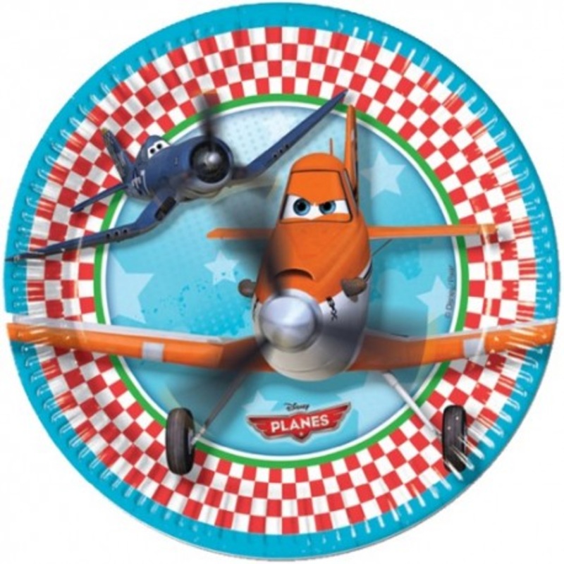 Disney Planes Paper Plates 20Cm