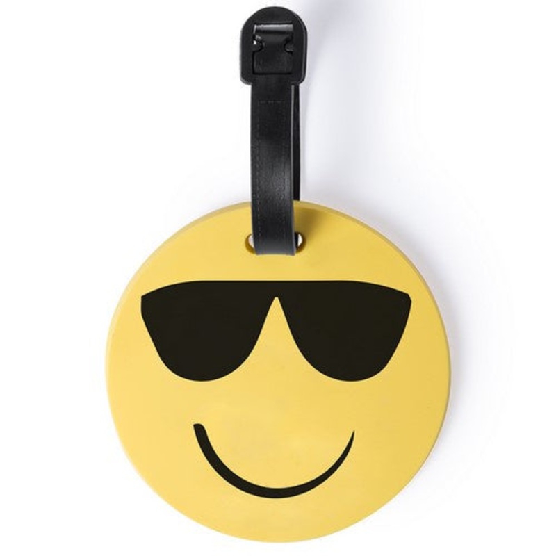 Emoji Luggage Tag - Sunglasses