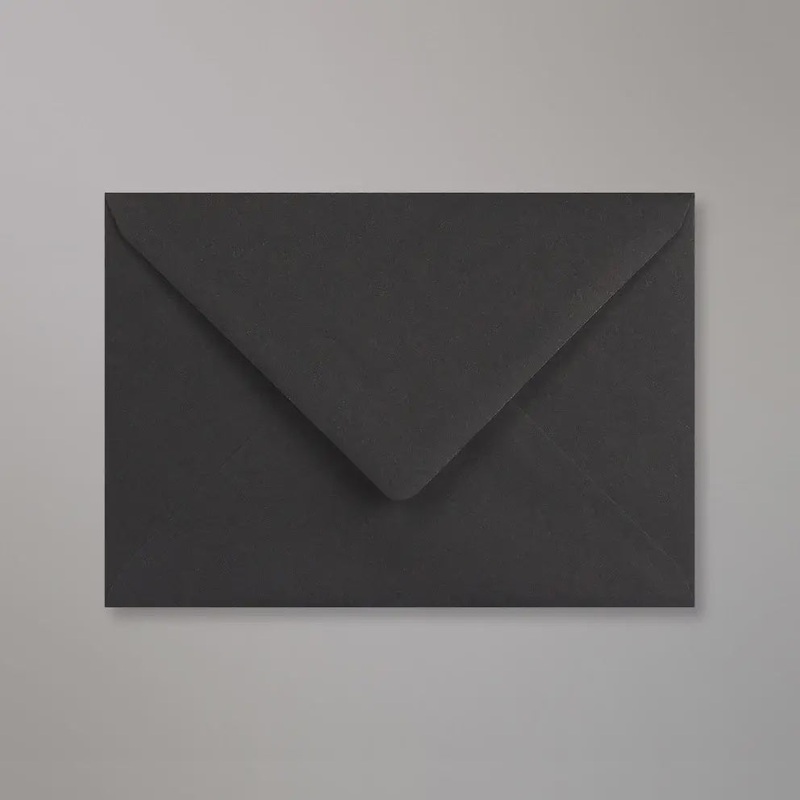 Envelope - Clariana Black - A6 (114X162mm)