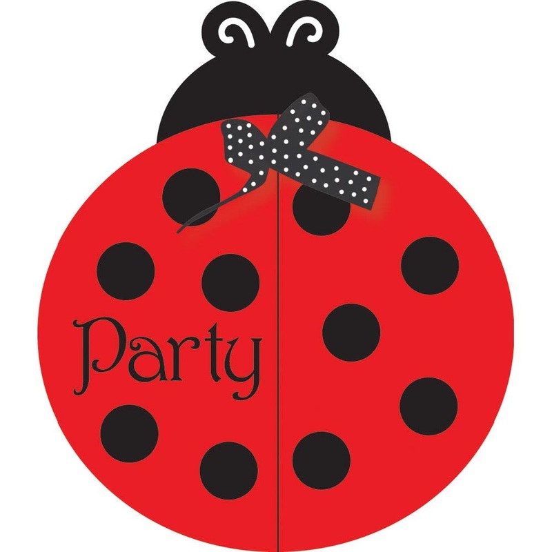 Ladybird Invitations