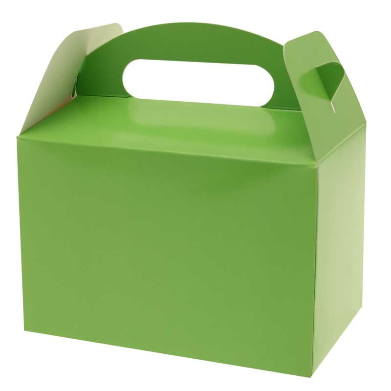 Party Boxes - Green - 6pk
