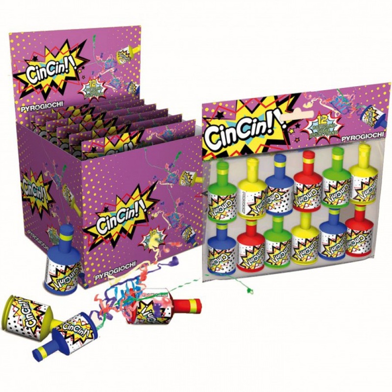 Party Poppers - 12pk