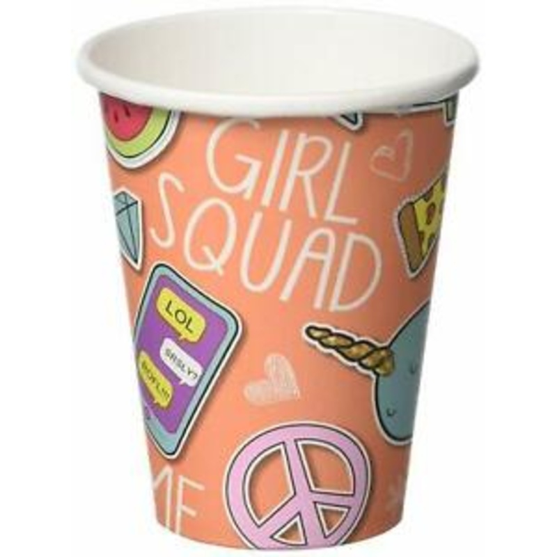 Selfie Celebration Paper Cups - 266ml