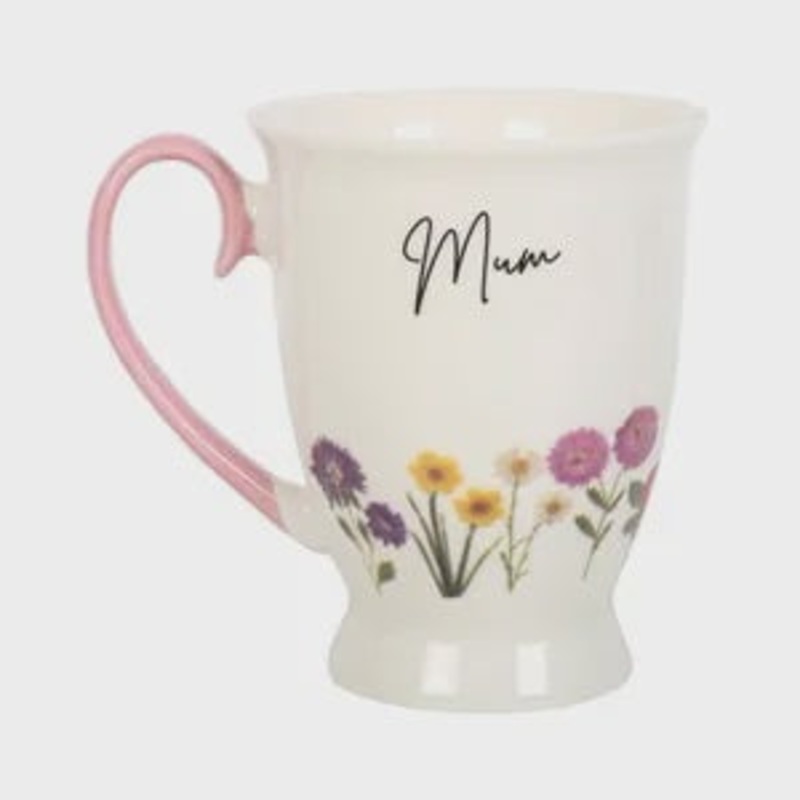 Wildflower Ceramic Mug - Mum