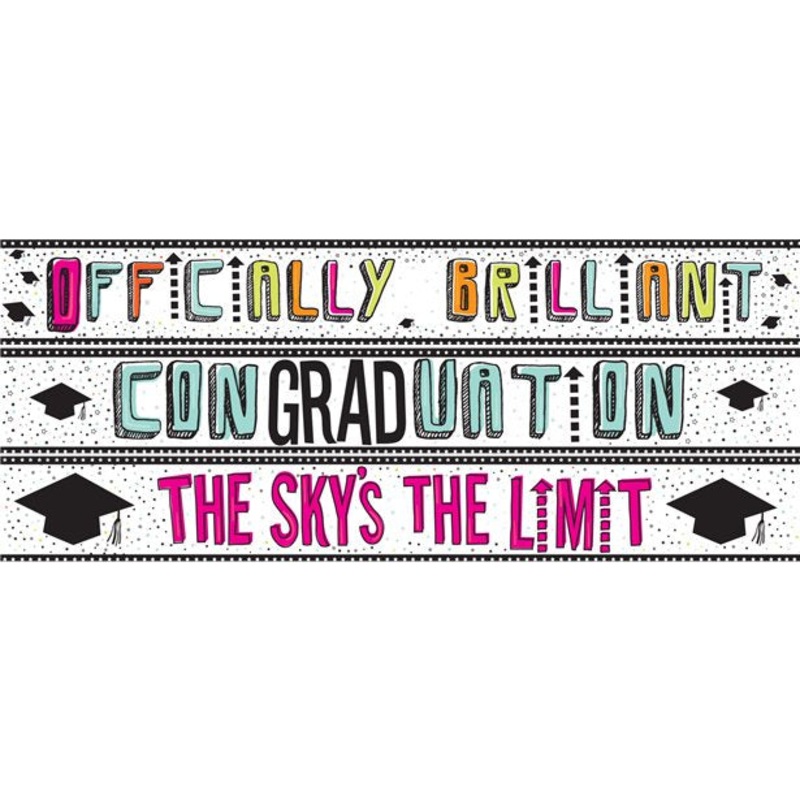 Banner Paper - Graduation Design 2 - 3pk