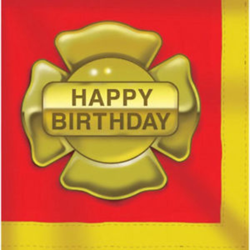 Firefighter Napkins