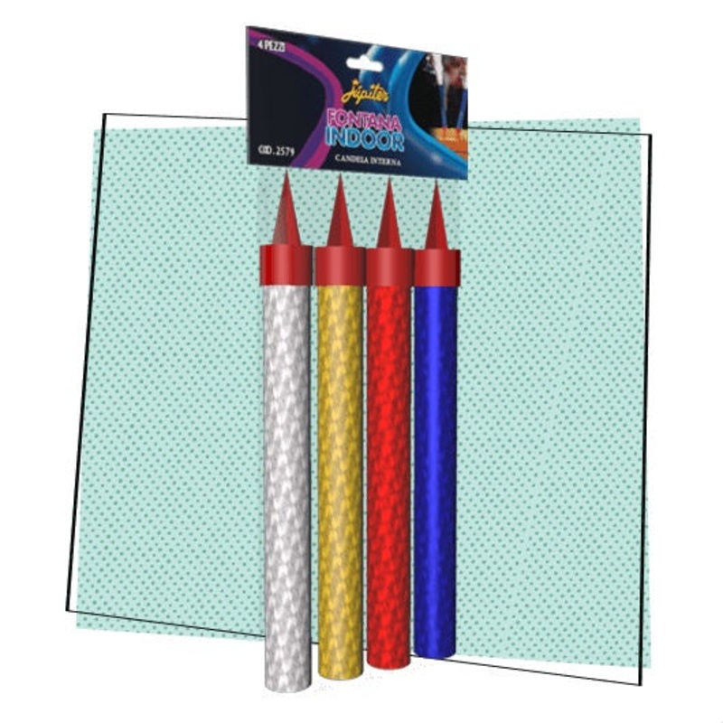 Fountain Candles - 4pk