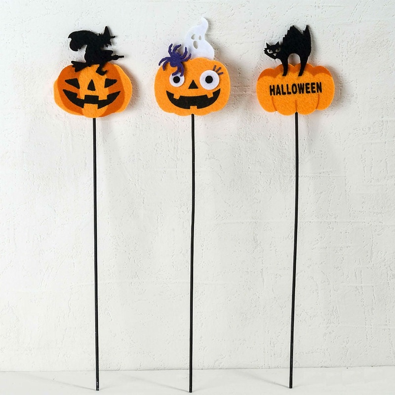 Halloween Pumpkin Stick 30cm
