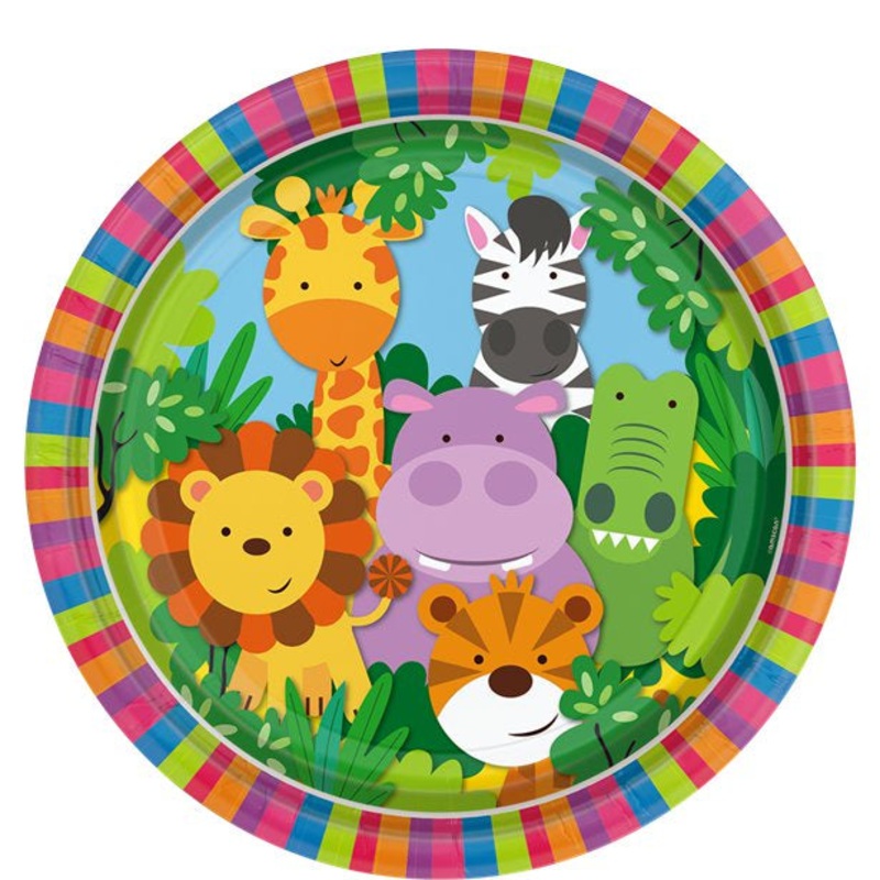 Safari Adventure Lunch Plates