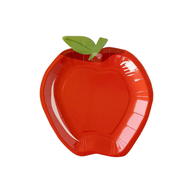 APPLE SHAPED PLATES